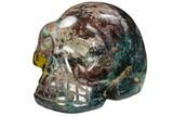 Polished Colorful Jasper Skull #108359-3